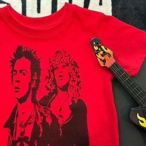 Sid & Nancy Sid Vicious punk rock Sex Pistols goth rave Harajuku soft t 12M